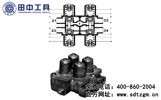 四回路保护阀